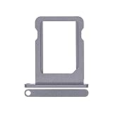 SIM Card Tray Halter Slot Adapter Ersatz Kompatibel mit iPad Pro 11 2021/12.9 2021 5th Gen Grau