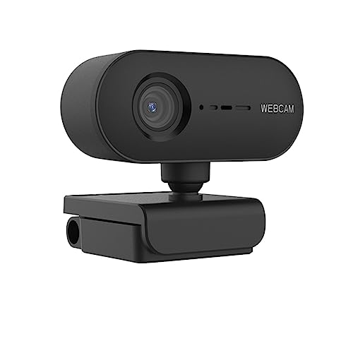 BGTSF Cámara Web, Webcam 2K Full HD Autofocus giratoria USB Webcam 1080P cámara Web for PC portátil Escritorio Mini cámara for conferencias para transmisión en Vivo, videollamadas, Estudio