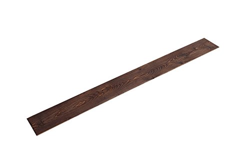 Woody Walls Self-Adhesive, Wood Wall Panels. (19.5 sq. ft. per Box) Old Brown