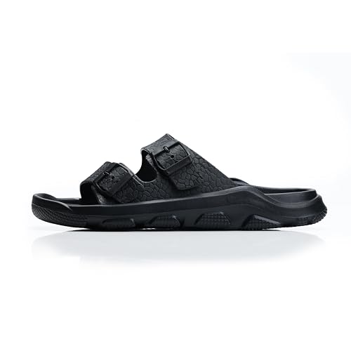 MGGMOKAY Summer Mens Slipper EVA Flat Sandals with Adjustable Buckle Straps2