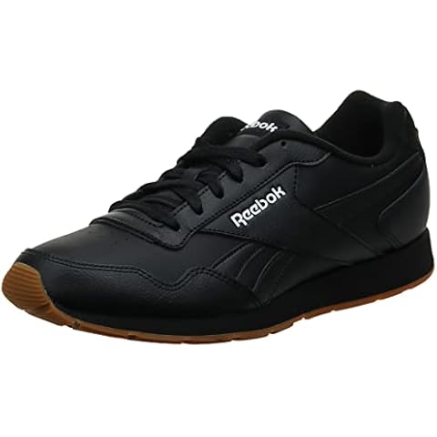 Zapatillas Reebok Royal Glide para Hombre, Negras Blancas y con Suela de Goma, Talla 40 EU Cover