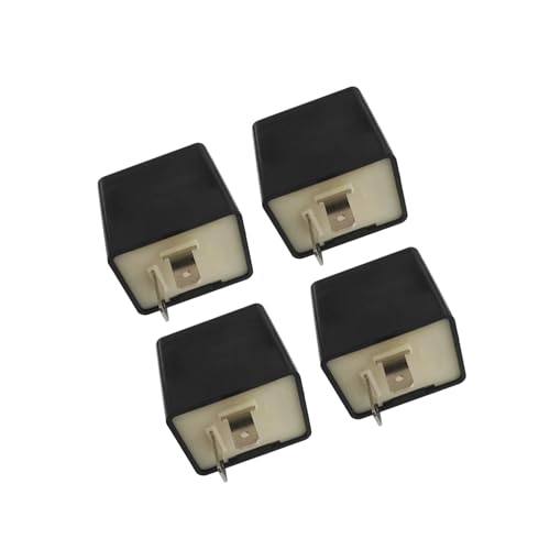Partuto 4 Pcs Motorcycle Indicator Flasher Relay Buzzer Replacement