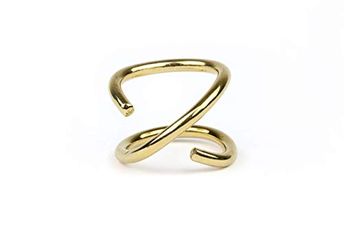 Shizing Elegant Gold Plated Rings for Women - Formal and Boho Rings for Women - 18k Handmade Jewelry - Statement and Stackable Ring