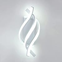 Aplique Pared Interior LED 22W, Lámpara de Pared Moderna, Iluminación Luz pared LED Luz Blanca 6500K 1800LM pared Pasillo Dormitorio Sala Escalera