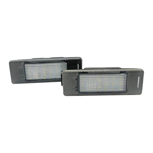 Luz LED de matrícula para Peugeot 207 307 407 3008 lámpara blanca de alta luminosidad