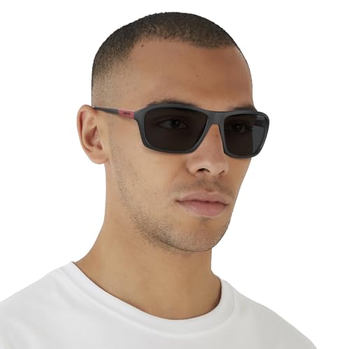 Image of ARNETTE Man Sunglasses Matte Black Frame, Dark Grey Lenses, 63MM