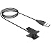 Kissmart 3ft USB Charging Cable Cord Repalcement Charger for Fitbit Alta (Fitbit Alta Charger)