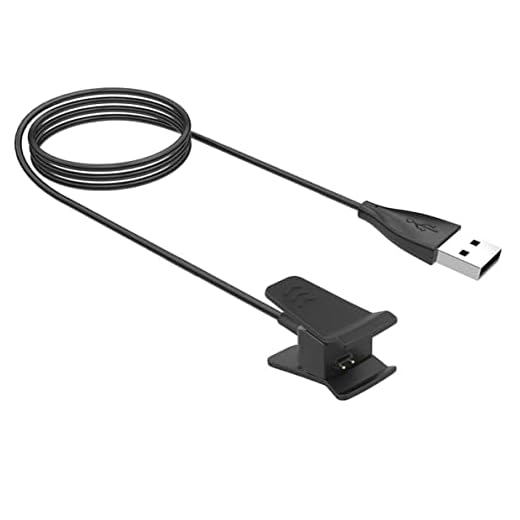 Kissmart Charger Cable Compatible with Fitbit Alta, Repalcement Charging Cable with 1m/3.3ft USB Cord for Fitbit Alta Smart Wristband