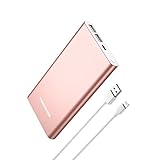⚡【Lieferumfang】1* 12000mAh Powerbank, 1* Reisebeutel, 1* USB-Kabel, 1* Bedienungsanleitung.