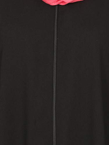 Image of Mallika Women Modest Wear Nida Matt Front Open Zipper Abaya Burkha for Everyday use