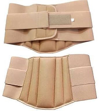 Plastic Lumbo Sacral Belt Waist & Back Support Belt Slip Disc Mild Support Back & Abdomen Support Lumbar Support Waist Belt Lower Back Pain Relief For Men/Women,Universal Size