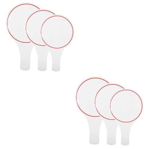 6 tableros portátiles para puntuación escritos a mano