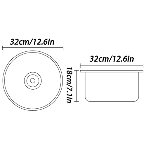 Évier de préparation argenté sous plan en acier inoxydable durable - 3