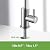 Drinking Water Faucet, Kitchen Water Purifier Faucet, Water Filtration Reverse Osmosis Faucet?Osmosis Bar Sink Faucet, Brushed Nickel, PB2001