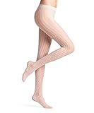 Feinstrumpfhose Damen transparent, lang, Strumpfhose mit Muster und für Schuhe wie Ballerina oder Pumps geeignet;
