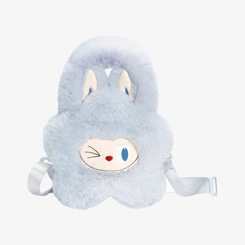 POP MART The Monsters Plush Flower Blue Aleatoria Figura de Acción Popular Figura Coleccionable y Adorable Juguete Artístico Regalo Creativo 1PC