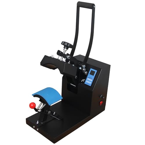 Máquina de prensa térmica para gorras sublimación miniatura 1