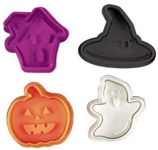 Hobs Cad lar Bayram  Halloween Basmal  Enjekt rl  Kurabiye Kal b  4 Par a
