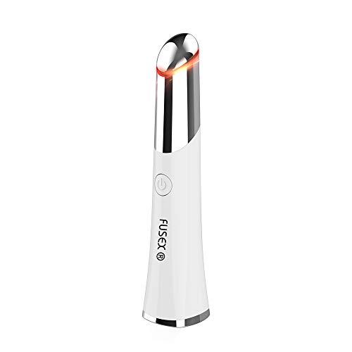 Eye Massager, Eye Wand Ionic Dark Circle Remover with 42â„ƒ Heated, Eye Treatment USB Rechargeabl Face Massager