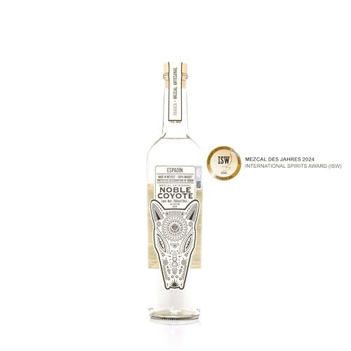 Noble Coyote Mezcal Artesanal - Espadín - 70cl - 43% abv - Agavenreifung: 7-10 Jahre in México