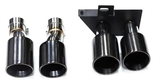 Tuyau d'échappement pour BMW F10 F11 remplacer embout origine par double sortie M5