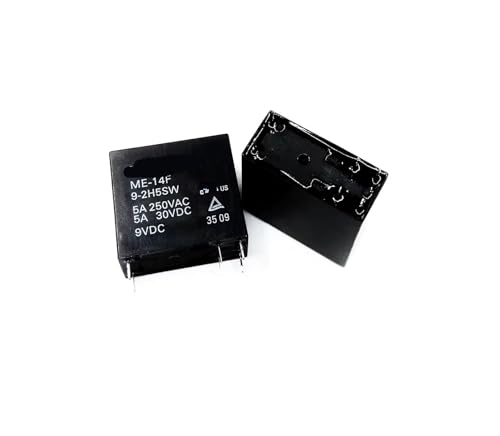 Relé de 6 pines ME-14F-9-2H5SW de 9V para proyectos de domótica y sustitución de piezas