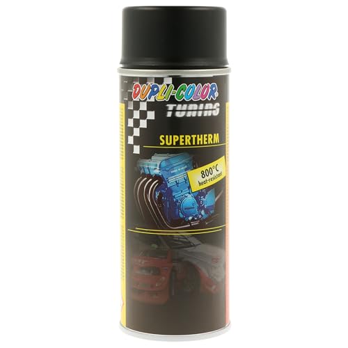 Dupli-Color 191794 Supertherm-/Kunststoff-Spray, 400 ml, 800°C, Schwarz