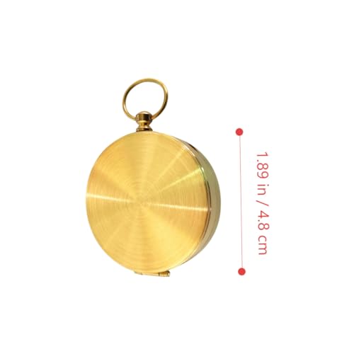 Brújula Vintage de Reloj de Metal, Multi-función Pequeña para Camping miniatura 2