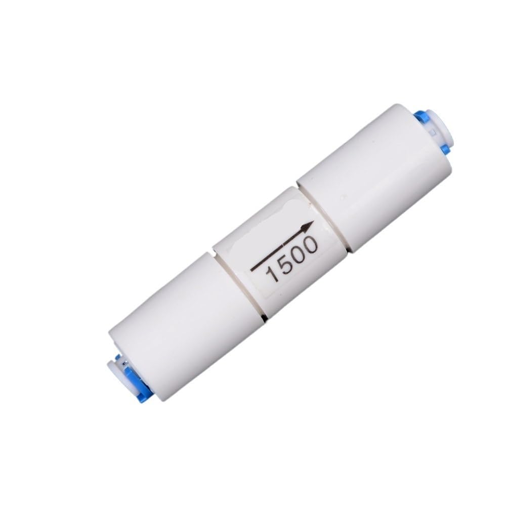 Supkancl Limiteur de débit 1/4" 300 CC-1500 CC avec raccord Rapide for Osmose Inverse RO(2)