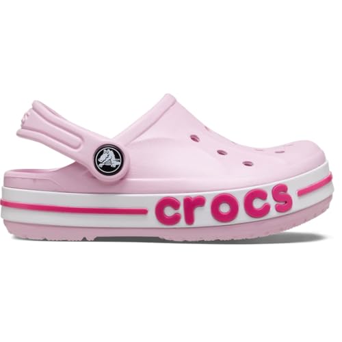 Image of Crocs Unisex Kids Bayaband Clog 207018-6TG Ballerina Pink /Candy Pink C7