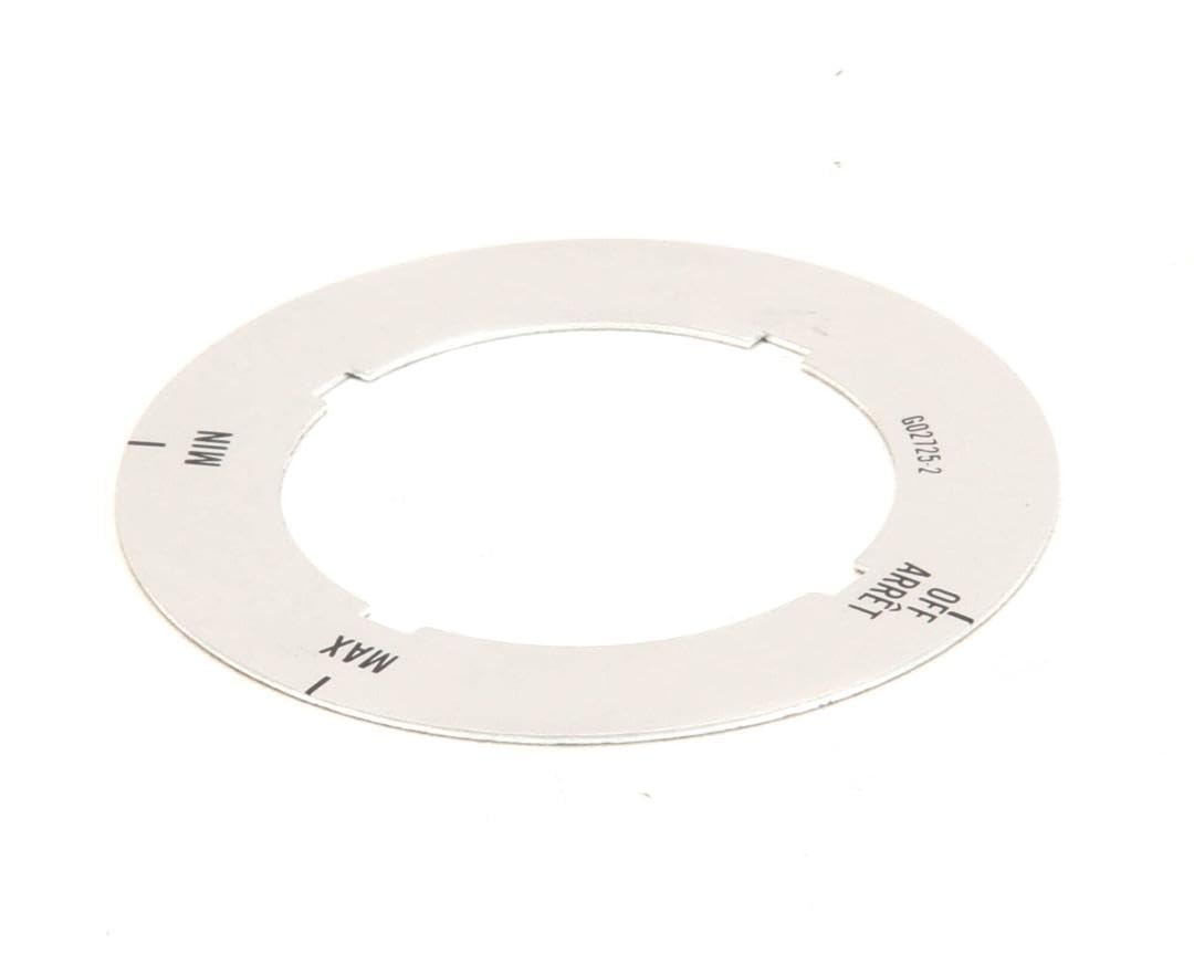 Insert de cadran Garland G02725 OFF/Max/Min pour piano de cuisson