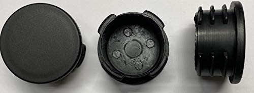 Image of Protection Force 2 inch 51mm (Pack of 4) Round ODTubing Plastic Insert Plug, Tubing Post End Cap, Chair Glide