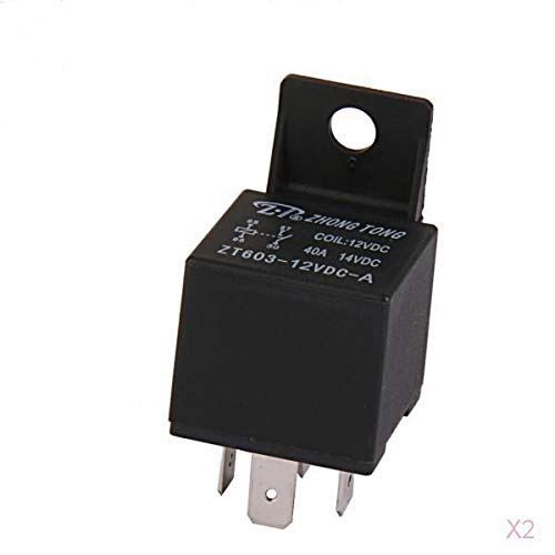 car truck auto automotive dc 12v 40a 40 amp spst relay relays 4 pin 4p