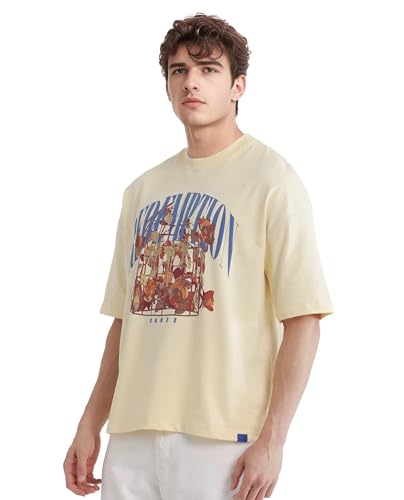Image of Rare Rabbit Oversized hd Print t-Shirt