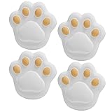 ＫＬＫＣＭＳ 4ピース/個チャイルドベイビーセーフティ漫画家具プロテクターテーブルコーナー保護ガード幼児幼児用カバー, 白い