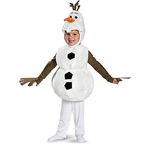 ALUIKENMR Olaf Deluxe Disfraz de Olaf para niños Disfraz de muñeco de nieve Viste lindo muñeco de...