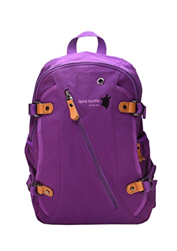 ROOGU Land Turtle - allround Sac à dos loisirs pour ordinateur portable de voyage ville école plage violet foncé Cover