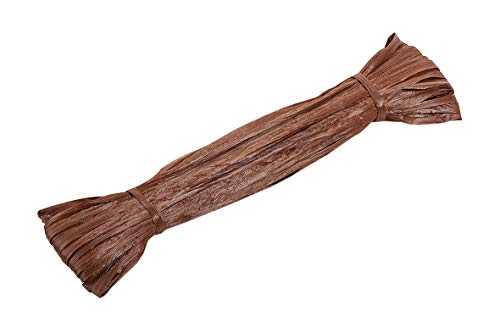 10 x Ludwig Bähr Edelbast matt 30m mittelbraun