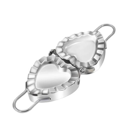 ABOOFAN Heart Shape Dumplings Press Tools 304 Stainless Steel Easy to Dumpling Making