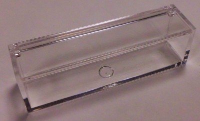 Chance SAS STOCK 10 PEZZI Scatola portacoriandoli rettangolare in plexiglass