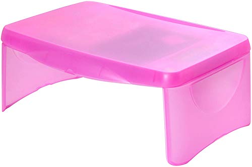 Dial Industries 706FP Deluxe Folding Lap Desk Tray, Pink