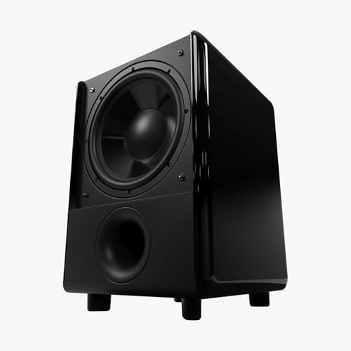 mivoc Hype 10 G2 HiFi Aktiv Subwoofer Schwarz 10 Zoll 300W 20 bis 180Hz für Heimkino und Musik