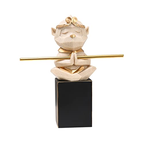 Statue de Monkey King Hanxiaoyishop ornement zen pour salon et maison