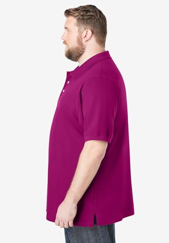 Camiseta polo clásica para hombre grande y alto de algodón que no encoge, KingSize miniatura 3