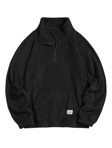 Amazon.com: ZAFUL Men 1/4 Zipper Sweatshirt Ethnic Aztec Printed