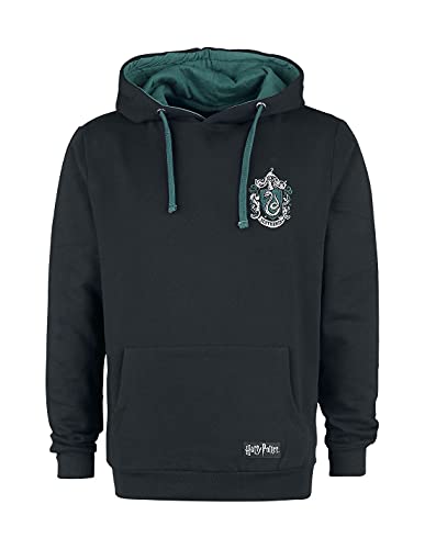 Harry Potter Slytherin Uomo Felpa con Cappuccio