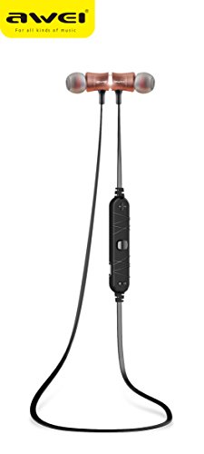 Awei A921BL Bluetooth Headphones Wireless in-Ear Sports Earbuds V4.1 Stereo Music Noise Isolating