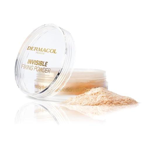 Dermacol DC Polvos Fijadores, Polvos Sueltos Matificantes y Translúcidos, Tono Natural, 13 Gramo