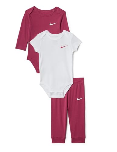 Image of Nike Baby Essentials Bodysuits and Pants 3-Piece Set