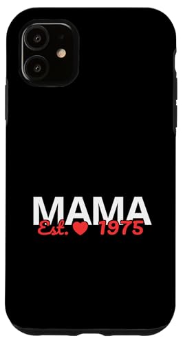 Mama Est 1975 - �a���� ���j�� �ꐫ �X�}�z�P�[�X iPhone 11 �p